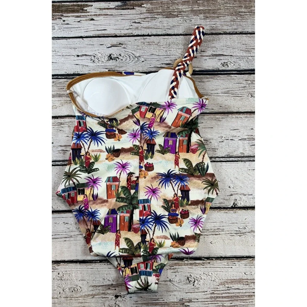 Cache Coeur Maternity Playa Pregnancy One Piece Swimsuit Swim Soft‎ Medium